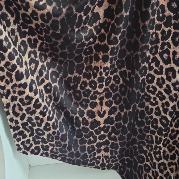 UOOZEE-Animal Print Unique Poncho Style Dress - Picture 4 of 9